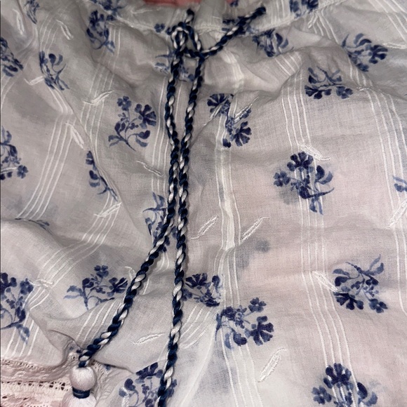Joie Blue Floral Pajama Set - Picture 5 of 6